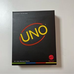Mattel Games ​​UNO Minimalista Card Game for Adults & Teens Unique Collectible